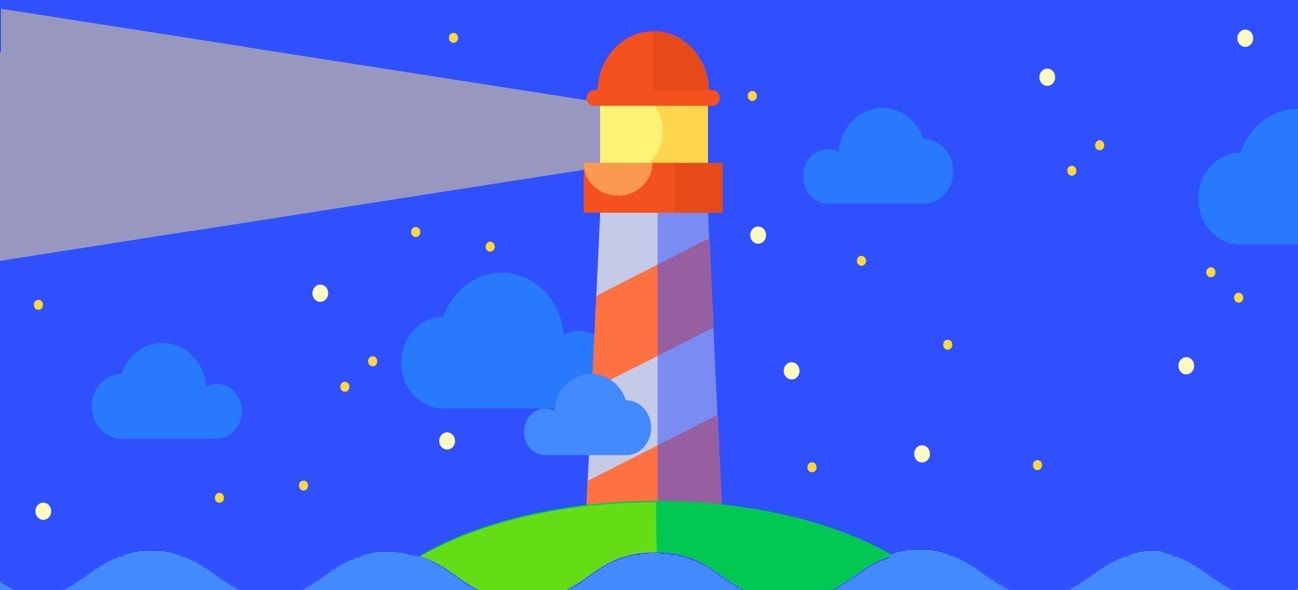 google lighthouse 1 min
